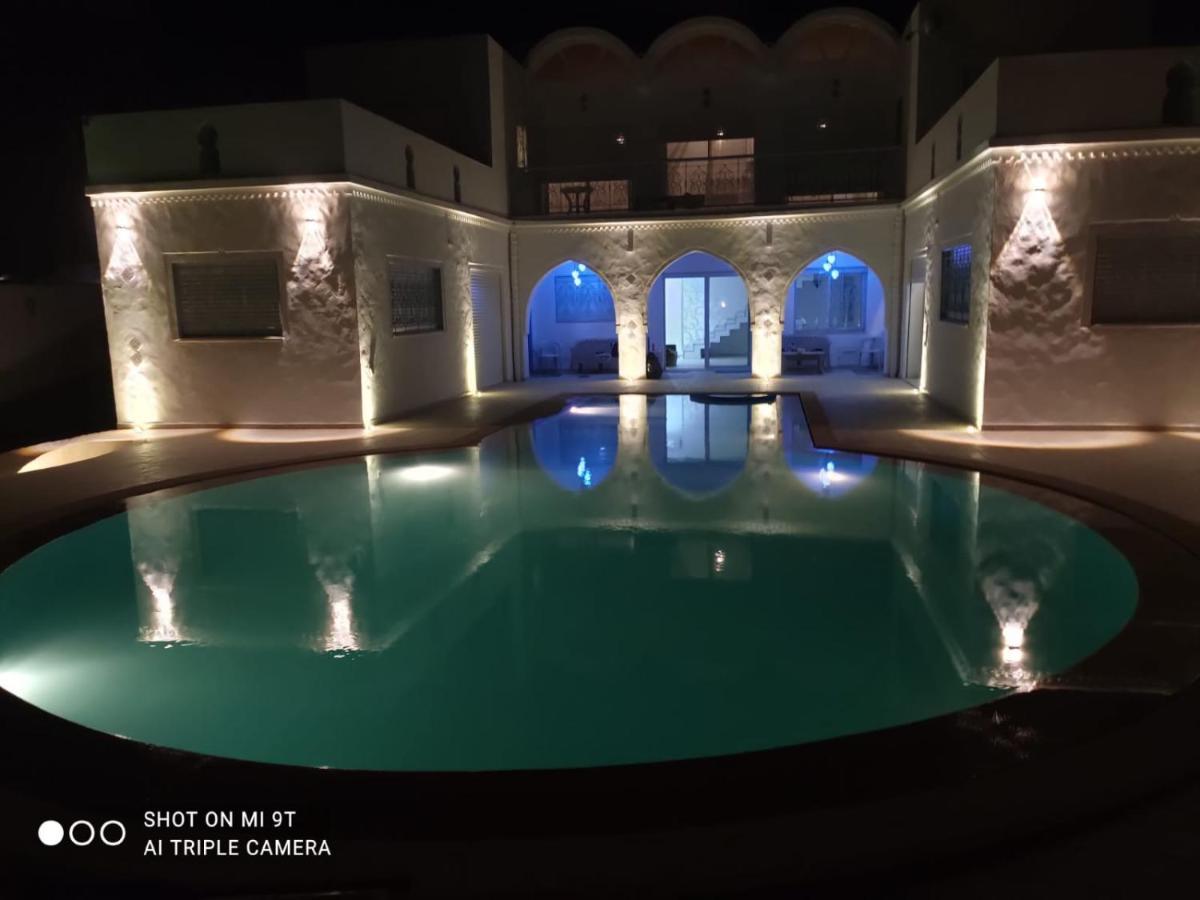 Villa La Palmeraie D'Arkou, Grande Piscine Bagian luar foto