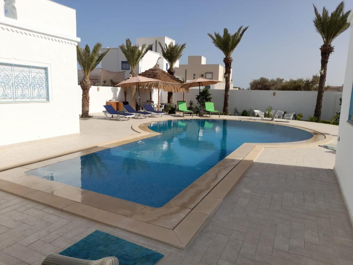 Villa La Palmeraie D'Arkou, Grande Piscine Bagian luar foto