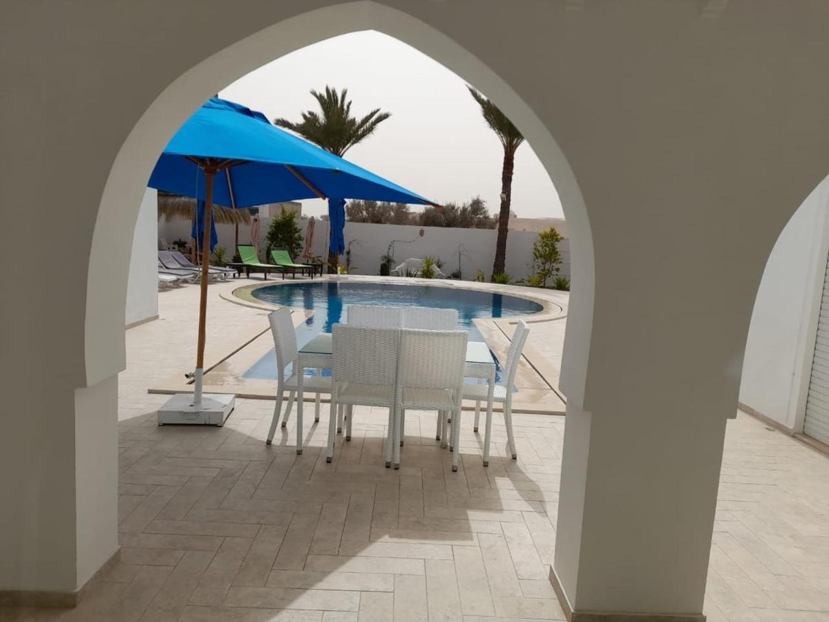 Villa La Palmeraie D'Arkou, Grande Piscine Bagian luar foto