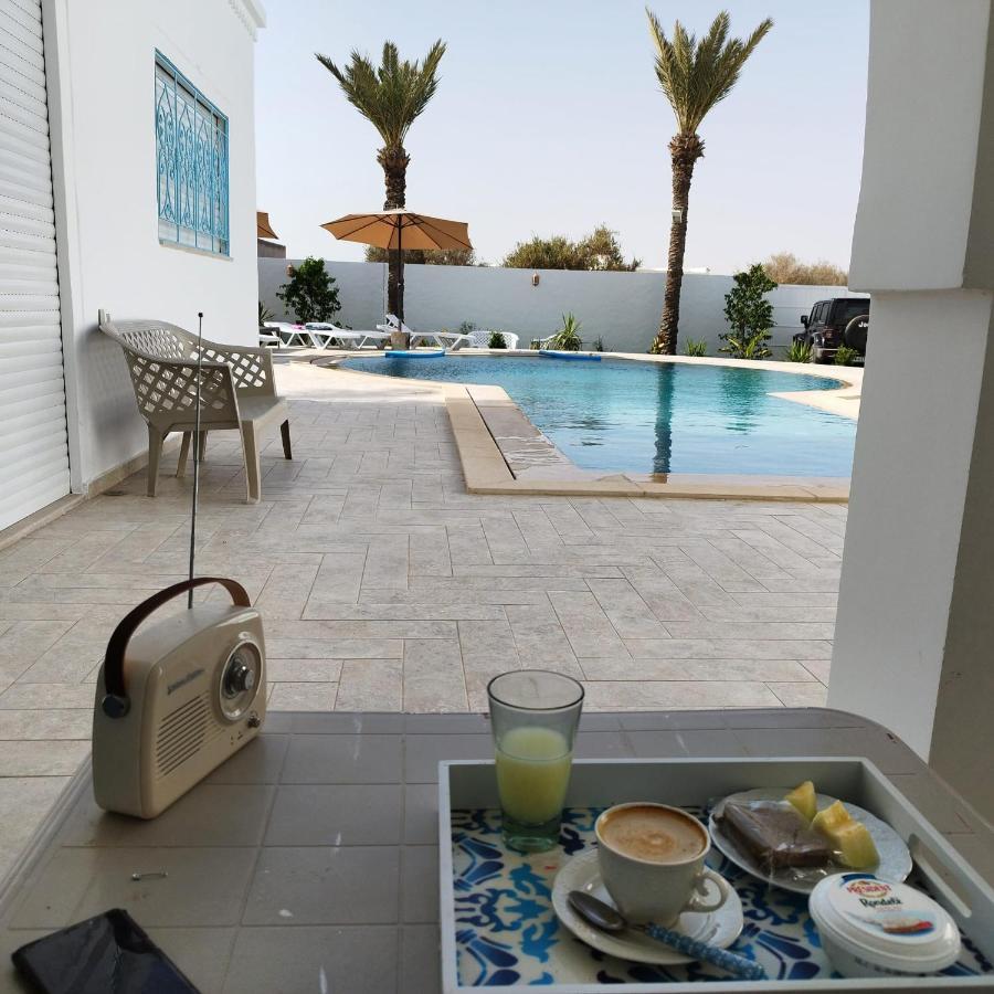 Villa La Palmeraie D'Arkou, Grande Piscine Bagian luar foto