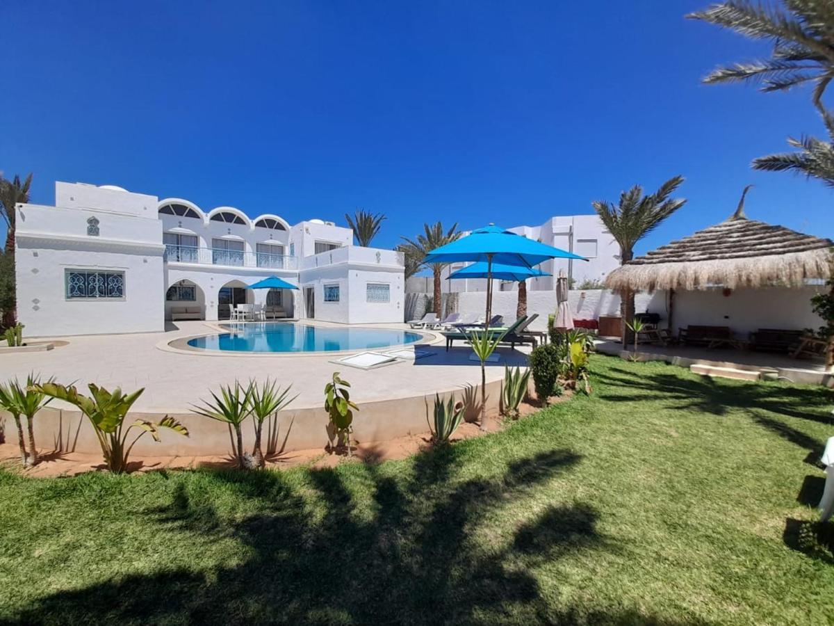 Villa La Palmeraie D'Arkou, Grande Piscine Bagian luar foto