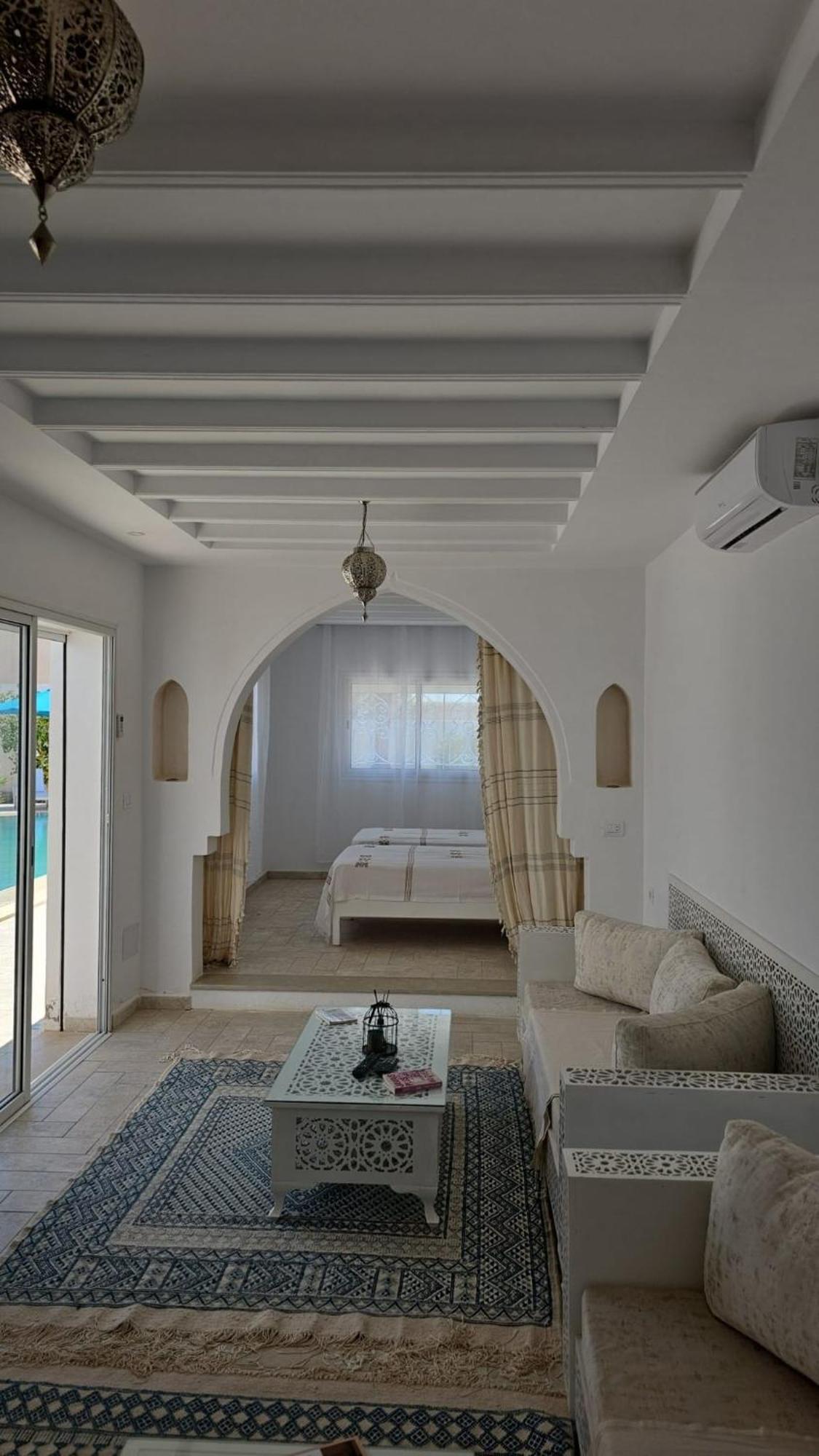 Villa La Palmeraie D'Arkou, Grande Piscine Bagian luar foto
